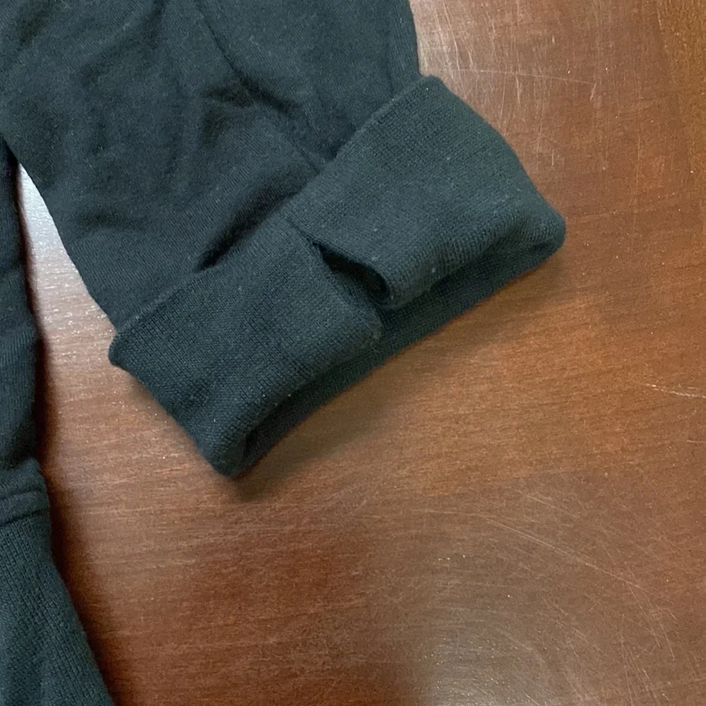 Ugg black cowl neck top with drawstring - Picture 5 of 7